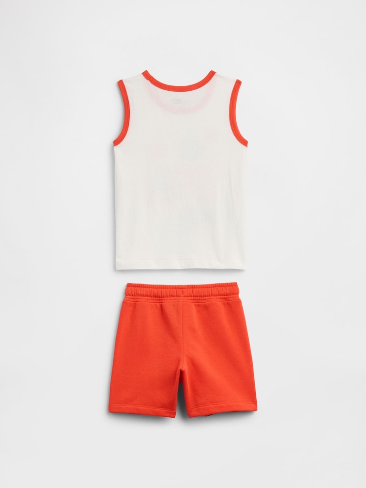 Gap Orange Spider-Man Two-Piece Tank Top Outfit Set (6mths-5yrs) - Image 2 of 3 Gap Orange Spider-Man Two-Piece Tank Top Outfit Set (6mths-5yrs) - Image 2 of 3