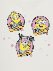 Gap Cream Minions Graphic Short Sleeve T-Shirt (6mths-5yrs) - Image 4 of 5