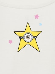 Gap Cream Minions Graphic Short Sleeve T-Shirt (6mths-5yrs) - Image 5 of 5
