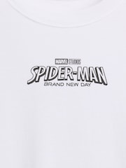 Weiß Spider-Man - Gap Marvel Oversized Graphic Short Sleeve T-Shirt (4-13yrs) - Bild 3 von 3