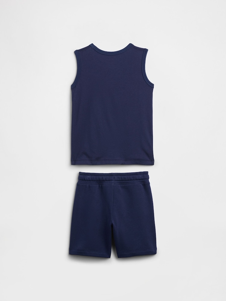 Gap Navy Buzz Lightyear Two-Piece Tank Top Outfit Set (6mths-5yrs) - Image 2 of 3 Gap Navy Buzz Lightyear Two-Piece Tank Top Outfit Set (6mths-5yrs) - Image 2 of 3