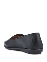 Pavers Black Flat-Soled Casual Slip-On Shoes - Image 4 of 6