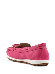 Pavers Pink Bow Detailed Moccasins Shoes - Image 3 of 5