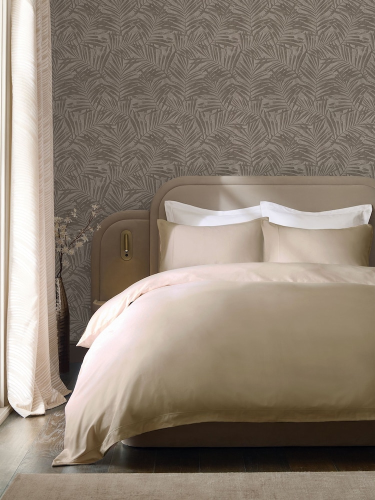 Putty Luxe Palmetta A4 Wallpaper Sample - Image 1 of 5 Putty Luxe Palmetta A4 Wallpaper Sample - Image 1 of 5