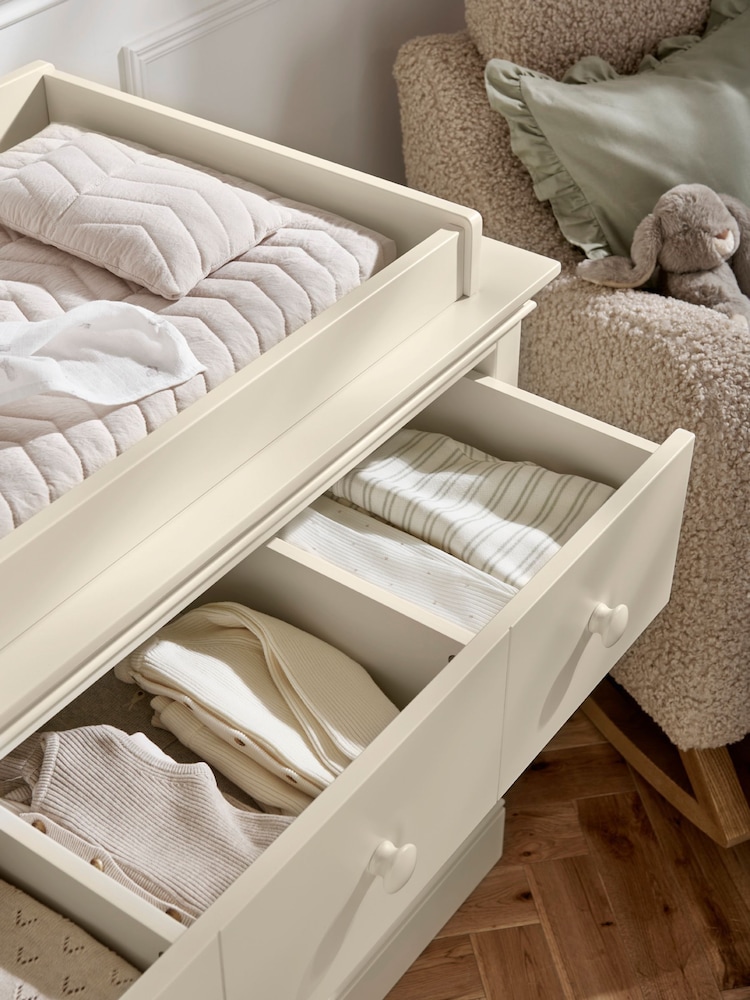 Mamas & Papas Cashmere Oxford Dresser Changer Chest - Image 2 of 7