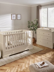 Mamas & Papas Cashmere Oxford 2 Piece Nursery Furniture Set - Image 1 of 12