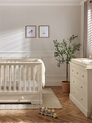 Mamas & Papas Cashmere Oxford 2 Piece Nursery Furniture Set - Image 2 of 12