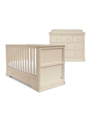 Mamas & Papas Cashmere Oxford 2 Piece Nursery Furniture Set - Image 8 of 12