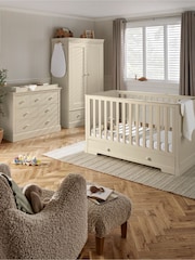 Mamas & Papas 3 Piece Cashmere Oxford Nursery Furniture Set - Image 1 of 12