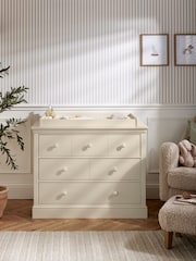 Mamas & Papas 3 Piece Cashmere Oxford Nursery Furniture Set - Image 7 of 12