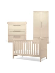 Mamas & Papas 3 Piece Cashmere Oxford Nursery Furniture Set - Image 9 of 12