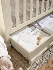 Mamas & Papas Cashmere Oxford Cot Bed - Image 4 of 12