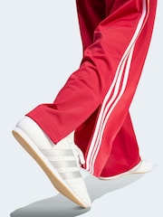 adidas Originals Red/White Firebird Loose Track Pant Trousers - Image 5 of 6
