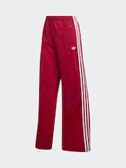 adidas Originals Red/White Firebird Loose Track Pant Trousers - Image 6 of 6