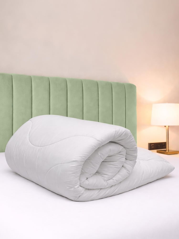 Bianca 180TC Cotton Anti Allergy White Duvet - 画像 1 / 4
