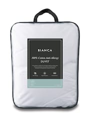 Bianca 180TC Cotton Anti Allergy White Duvet - 画像 4 / 4