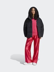 adidas Black Helionic Down Puffer Hooded Jacket - Image 3 of 6