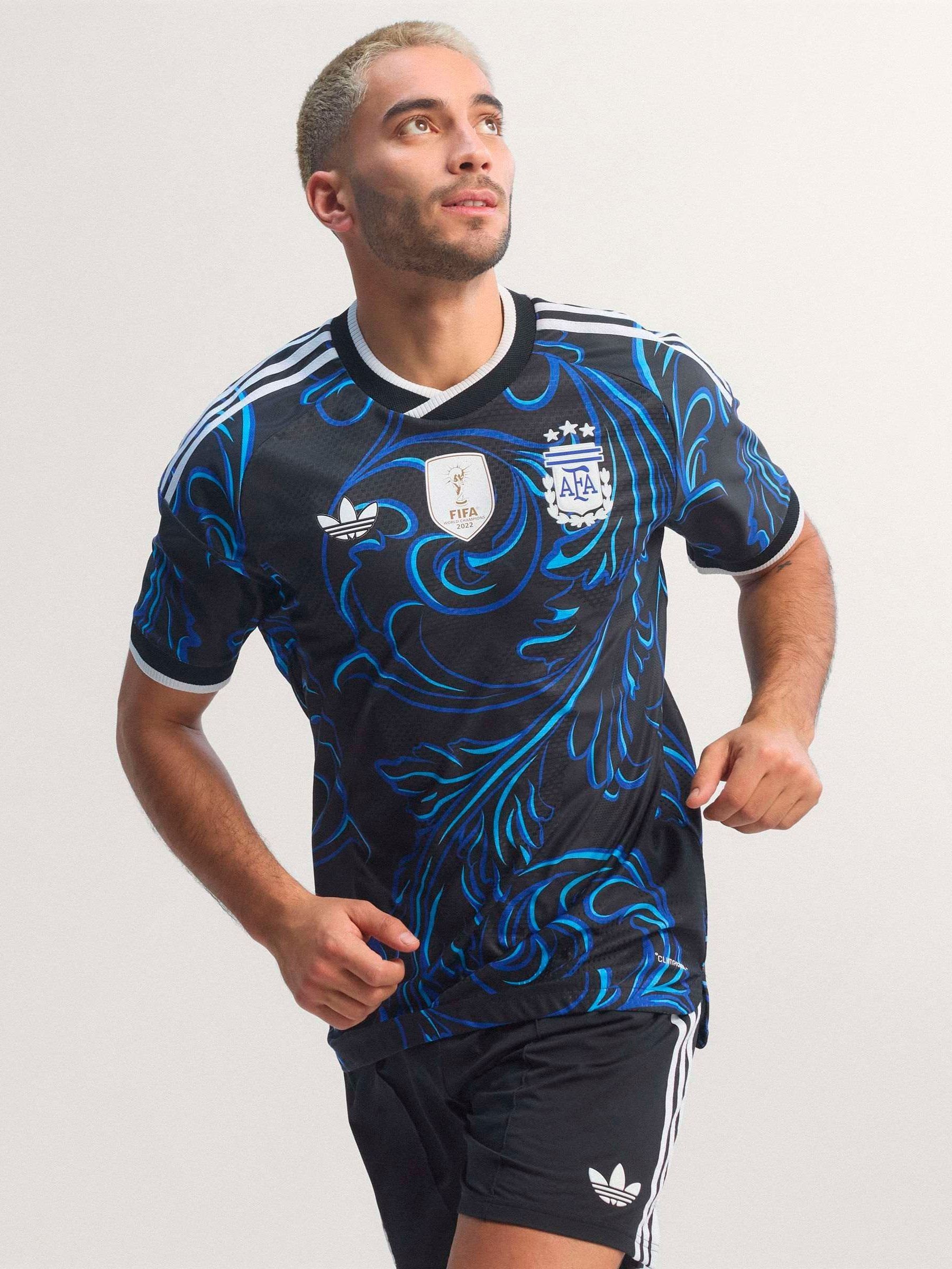 Buy adidas Black Argentina 26 Away Authentic Jersey from Next USA