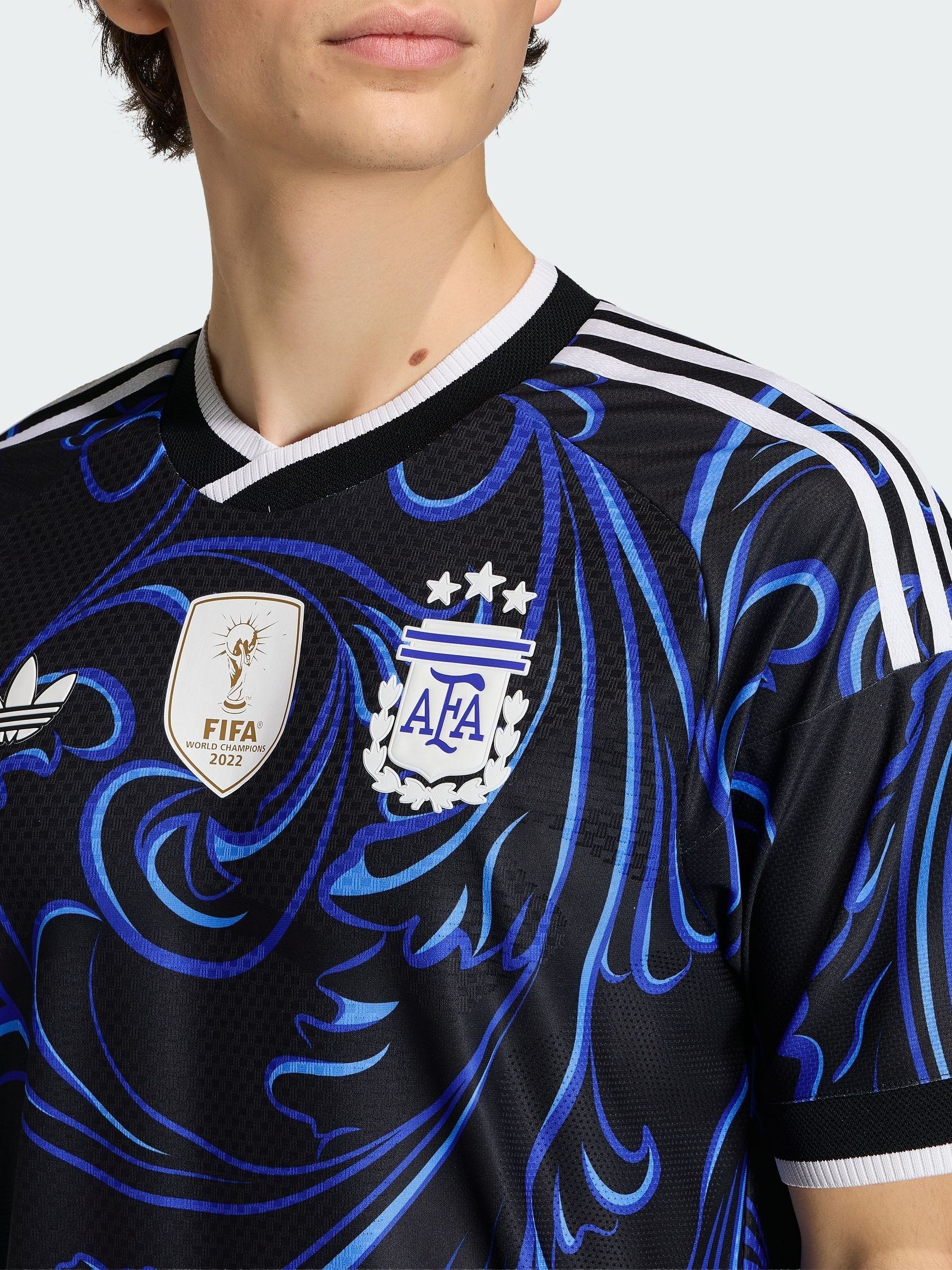 Buy adidas Black Argentina 26 Away Authentic Jersey from Next USA