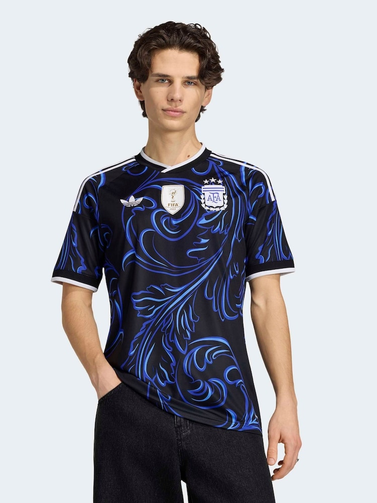adidas Black Argentina 26 Away Jersey - Image 1 of 7 adidas Black Argentina 26 Away Jersey - Image 1 of 7