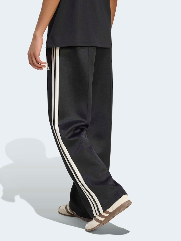 adidas Black Stadium Loose Open Hem Pants - Image 2 of 6