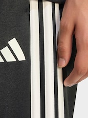 adidas Black Stadium Loose Open Hem Pants - Image 4 of 6