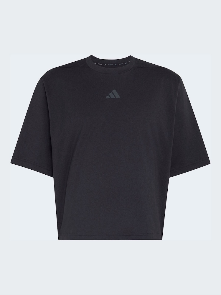 adidas Black Primelift Short T-Shirt - Image 5 of 5 adidas Black Primelift Short T-Shirt - Image 5 of 5