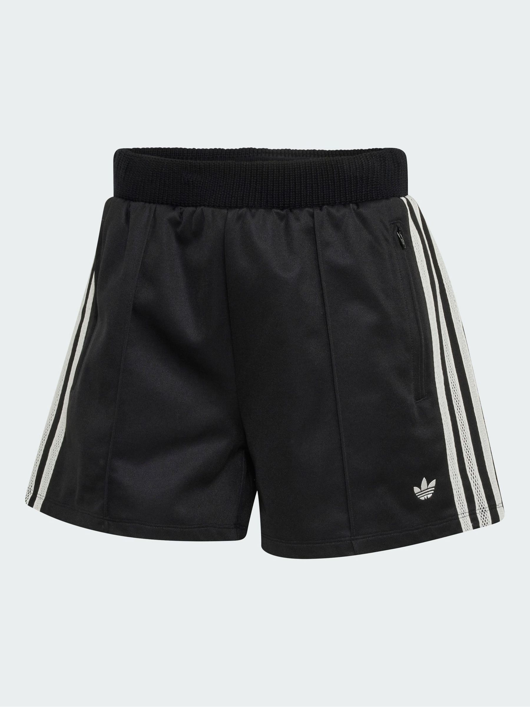 Buy adidas originals Black Sprinter Shorts With Knitted Crochet