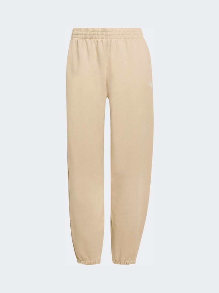 adidas Originals Cream Essentials Loose Fleece Joggers - Image 6 of 6 adidas Originals Cream Essentials Loose Fleece Joggers - Image 6 of 6