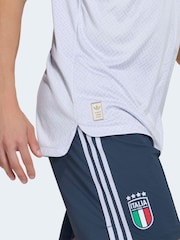adidas White Italy 26 Away Authentic Jersey - Image 5 of 7