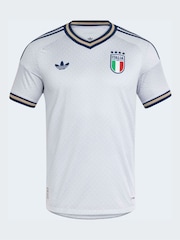 adidas White Italy 26 Away Authentic Jersey - Image 6 of 7