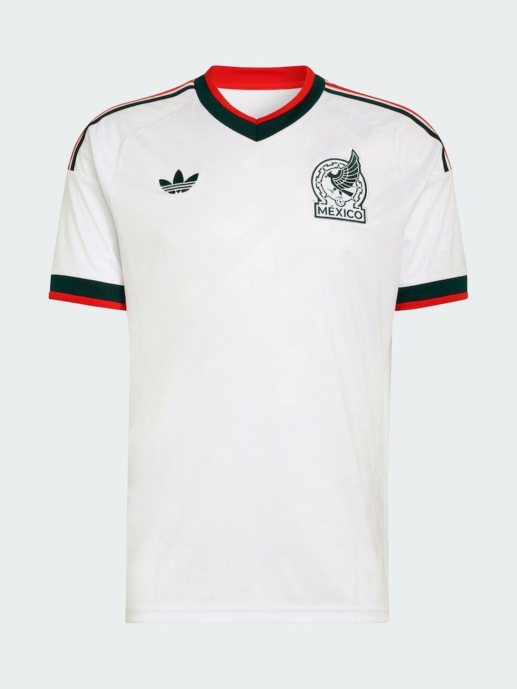 adidas White Mexico 26 Away Jersey Football Shirts - Image 5 of 5