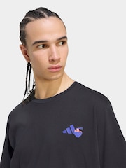 adidas Black Ramen Graphic T-Shirt - Image 4 of 6