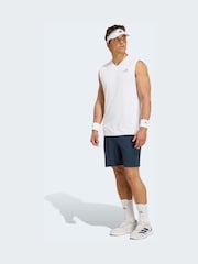 adidas White Tennis Climacool Sleeveless T-Shirt - Image 3 of 6