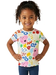 Character Blue Peppa Pig T-Shirt And Pinafore Set - Image 10 of 10