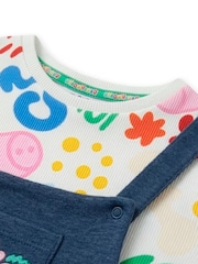Character Blue Peppa Pig T-Shirt And Pinafore Set - Image 5 of 10