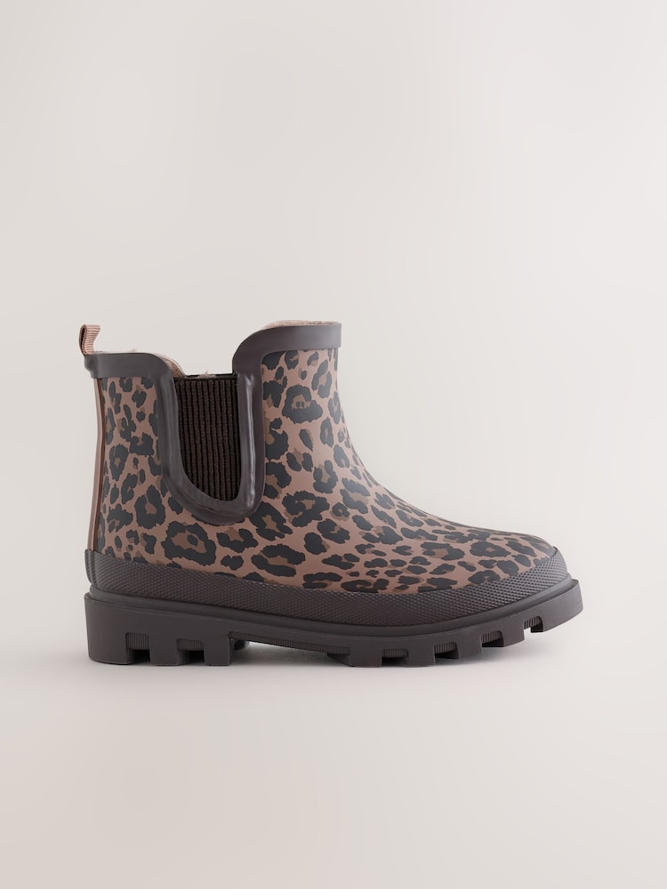 Leopard Print Chelsea Wellies - Image 2 of 5
