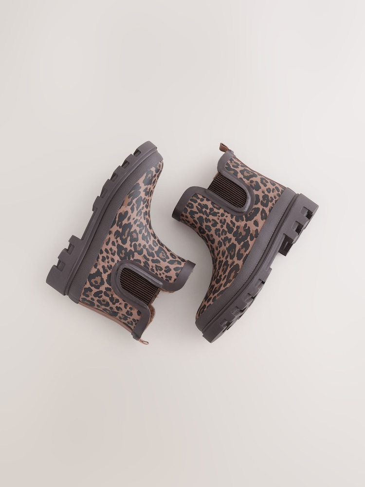 Leopard Print Chelsea Wellies - Image 5 of 5