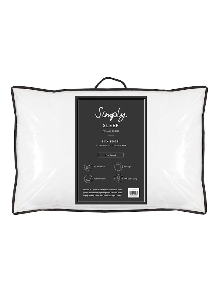 Gallery Home Serene Sleep Box Edge Pillow Pair - Image 5 of 5