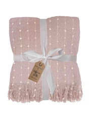 Gallery Home Pink Radiant Faux Mohair Throw 1300x1700mm - Image 1 of 1