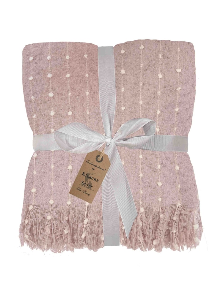 Gallery Home Pink Radiant Faux Mohair Throw 1300x1700mm - Image 1 of 1