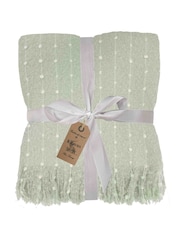 Gallery Home Green Spruce Faux Mohair Throw 1300x1700mm - Image 1 of 1