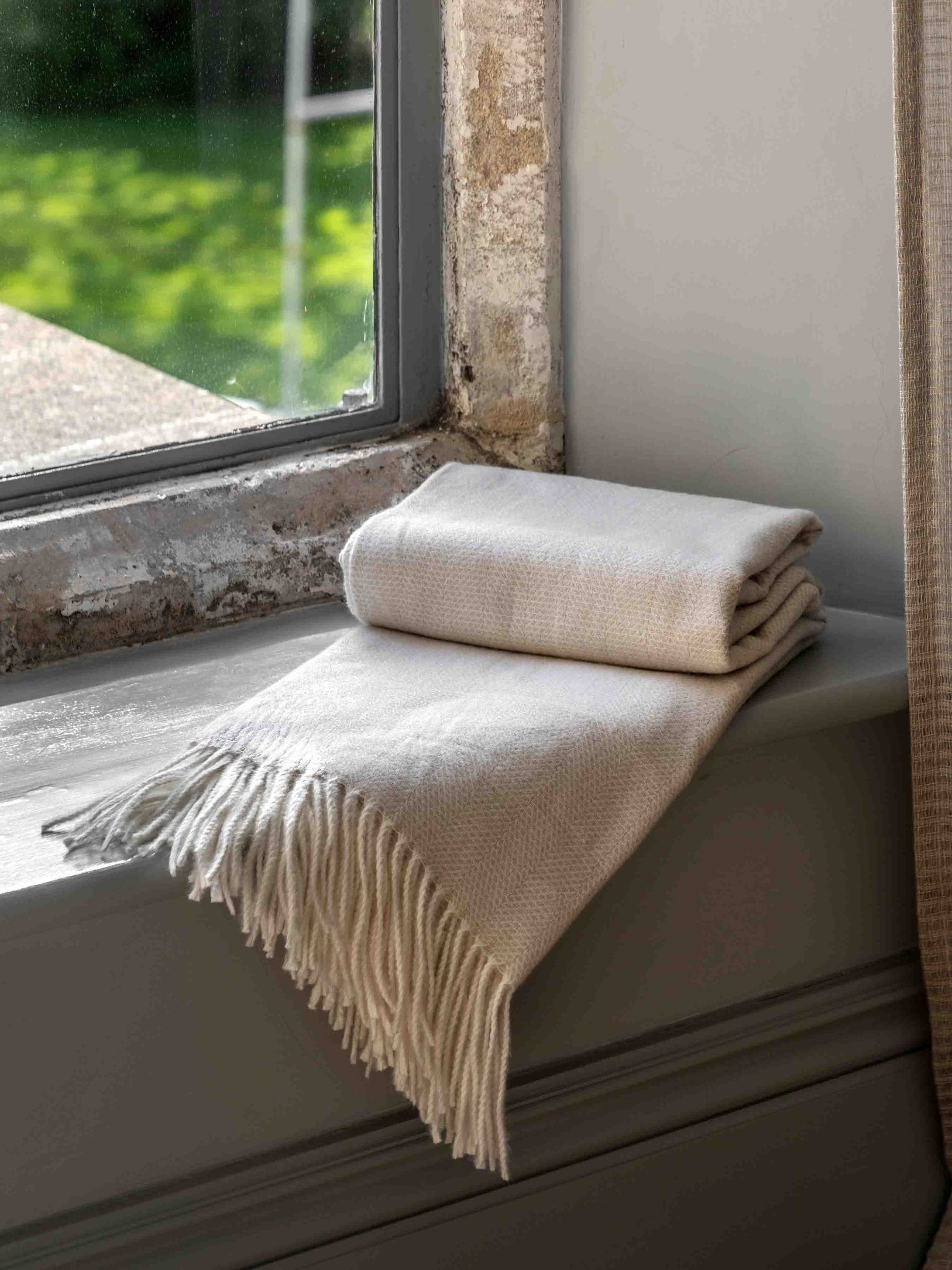 Gallery Direct Faux Cashmere Herringbone Throw - Image 2