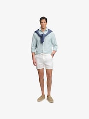Superdry White The Merchant Store - Linen Shorts - Image 6 of 7