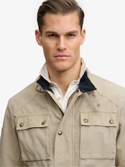 SUPERDRY Brown Merchant Ripstop Racer Jacket - Image 4 of 9