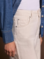 Mint Velvet White Wide Leg Jeans - Image 3 of 9