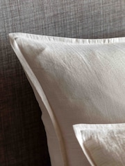 Gallery Home Taupe Terra Washed Cotton Quilt Cover Set - Image 3 of 4