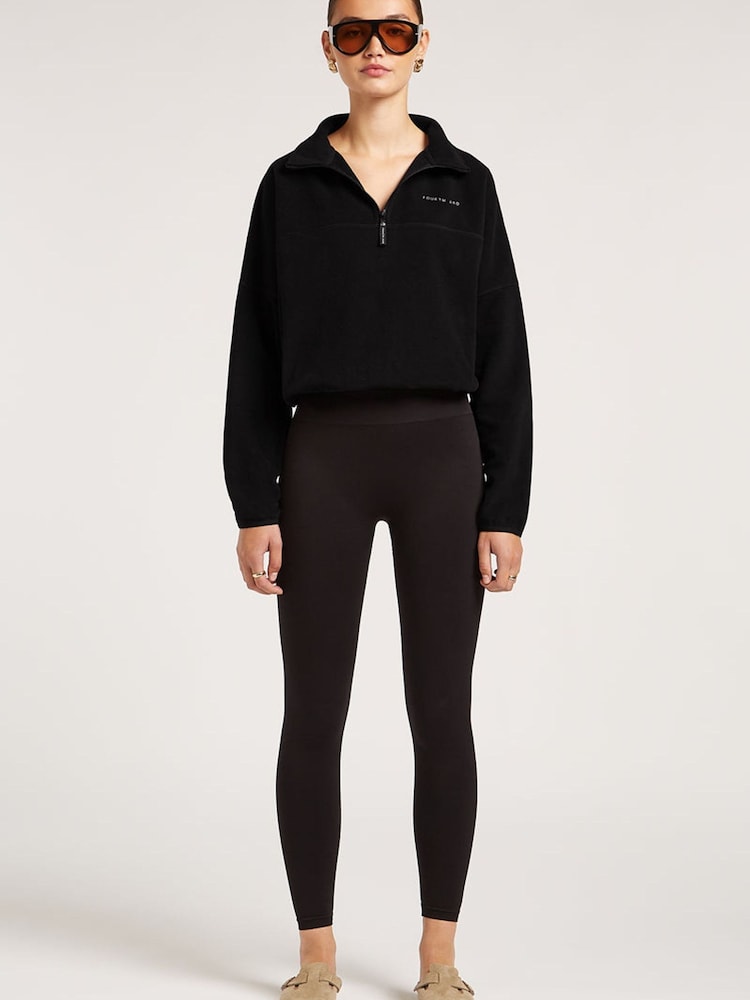 4th Arq Black Devan Cloud Half-Zip Fleece - Image 2 of 4