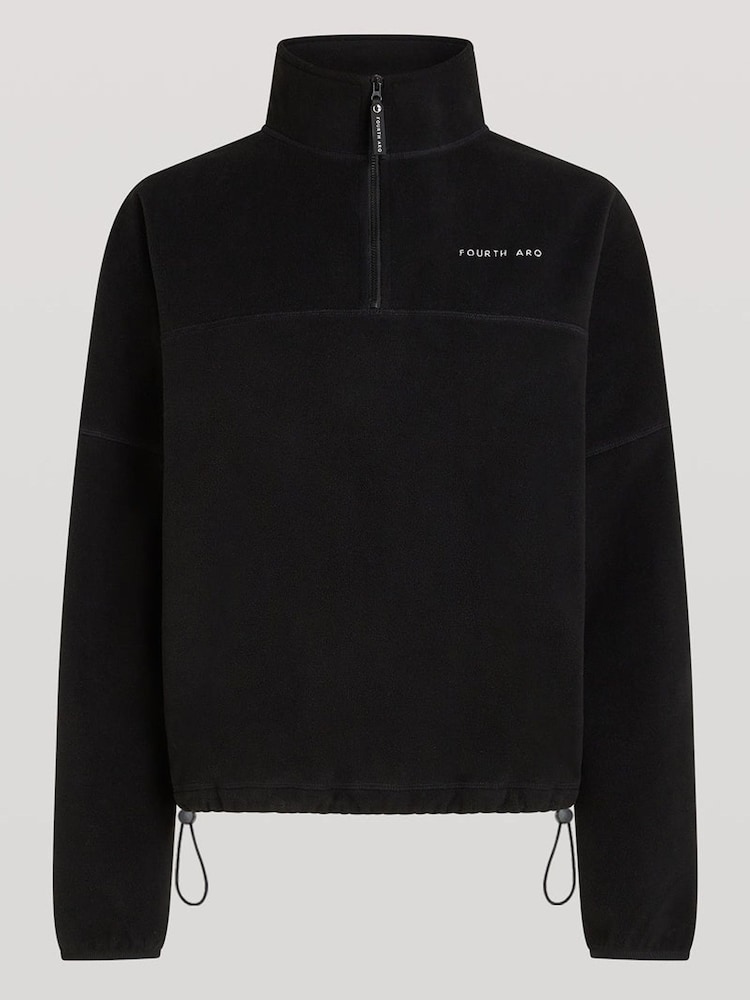 4th Arq Black Devan Cloud Half-Zip Fleece - Image 4 of 4