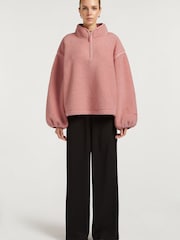 4th Arq Pink Sloane Borg Half-Zip Fleece - Image 1 of 4